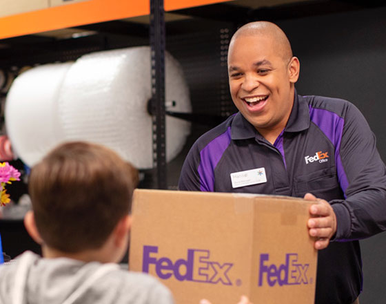 FedEx in the desert