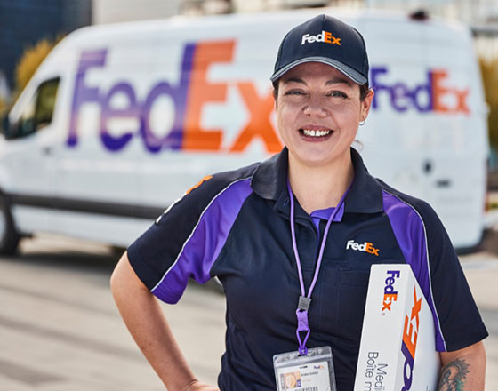 FedEx in the desert