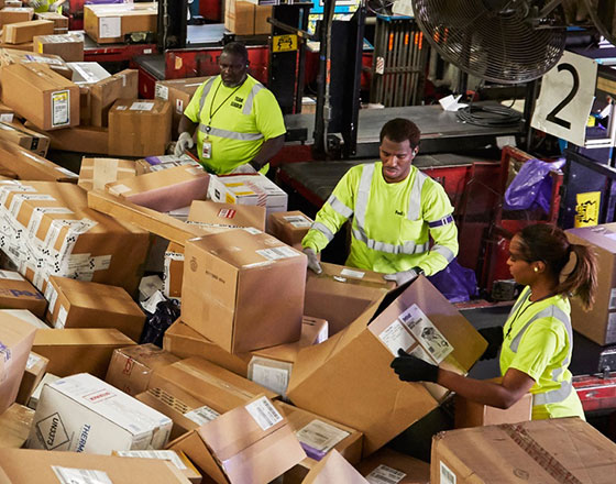 FedEx in the desert